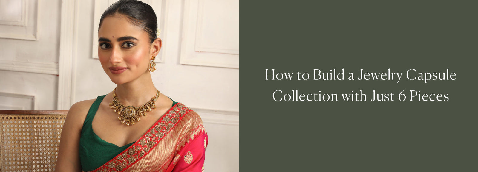 HOW TO BUILD A JEWELRY CAPSULE COLLECTION WITH JUST 6 PIECES