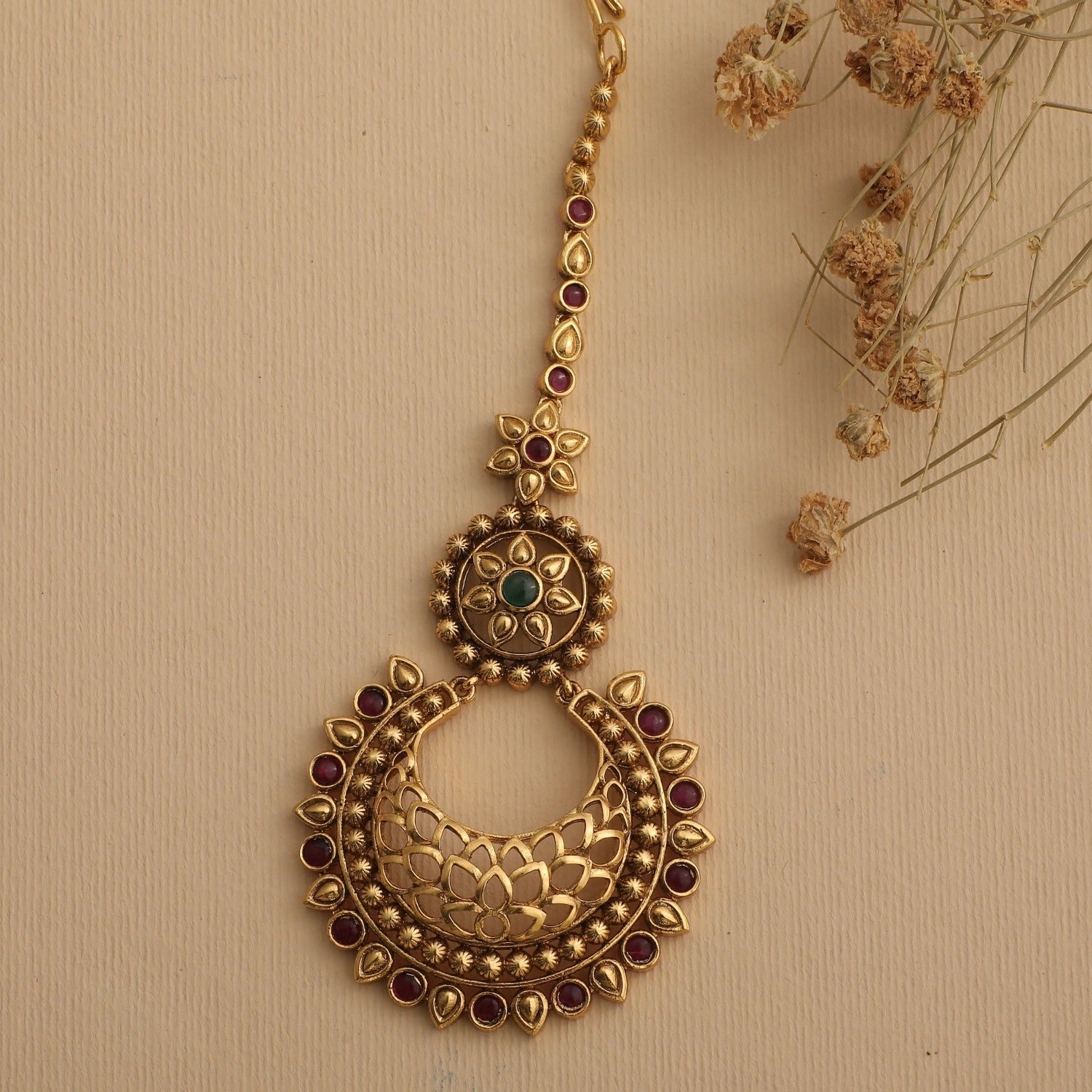 6 Best Sellers from the Maang Tika Collection by Tarinika