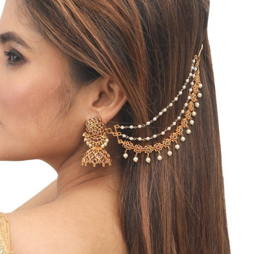 Saira Antique Ear Chain