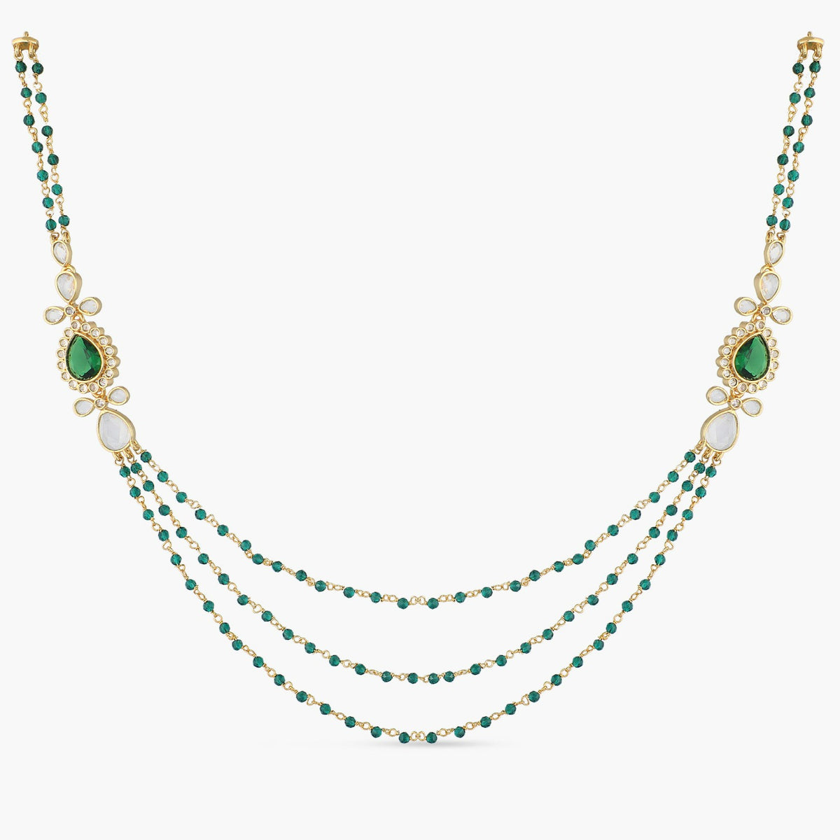 Classic Beads Layered Necklace