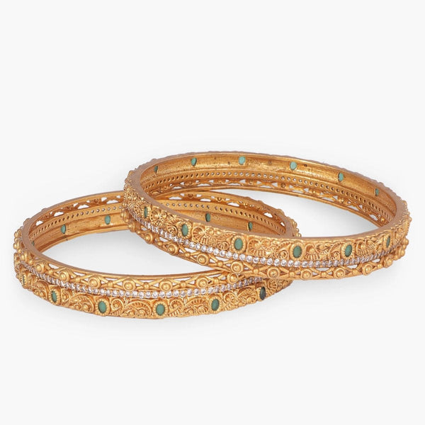 Buy Authentic Indian Jewelry: Tarinika's Sira Antique Bangles