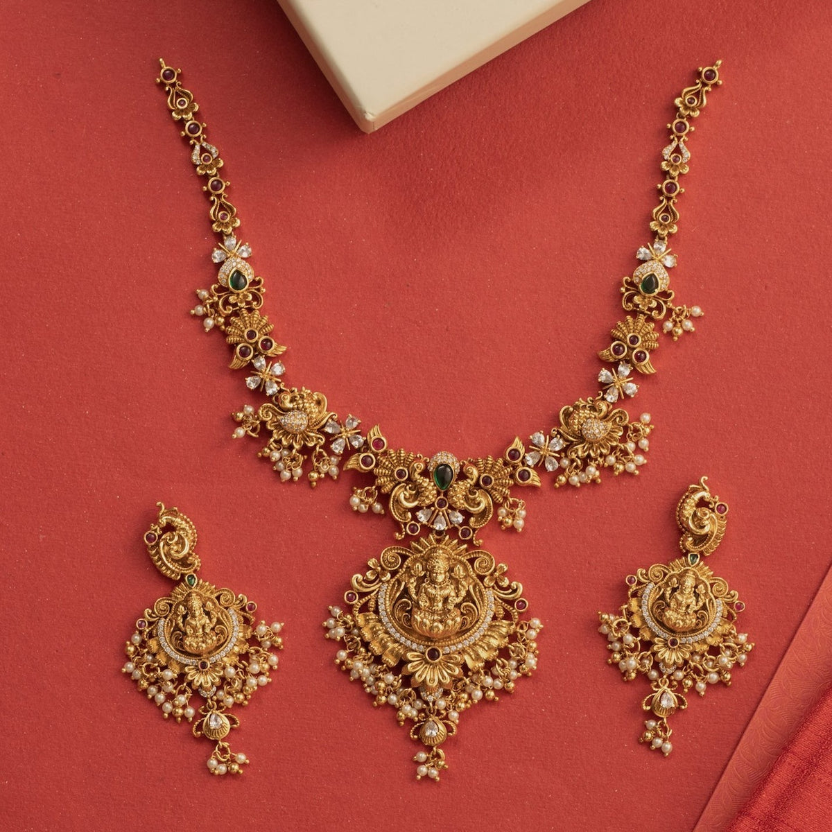 Bhaskari Antique Necklace Set