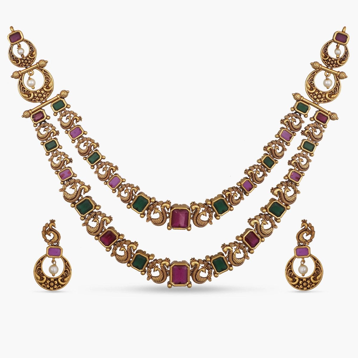 Hemani Antique Necklace Set