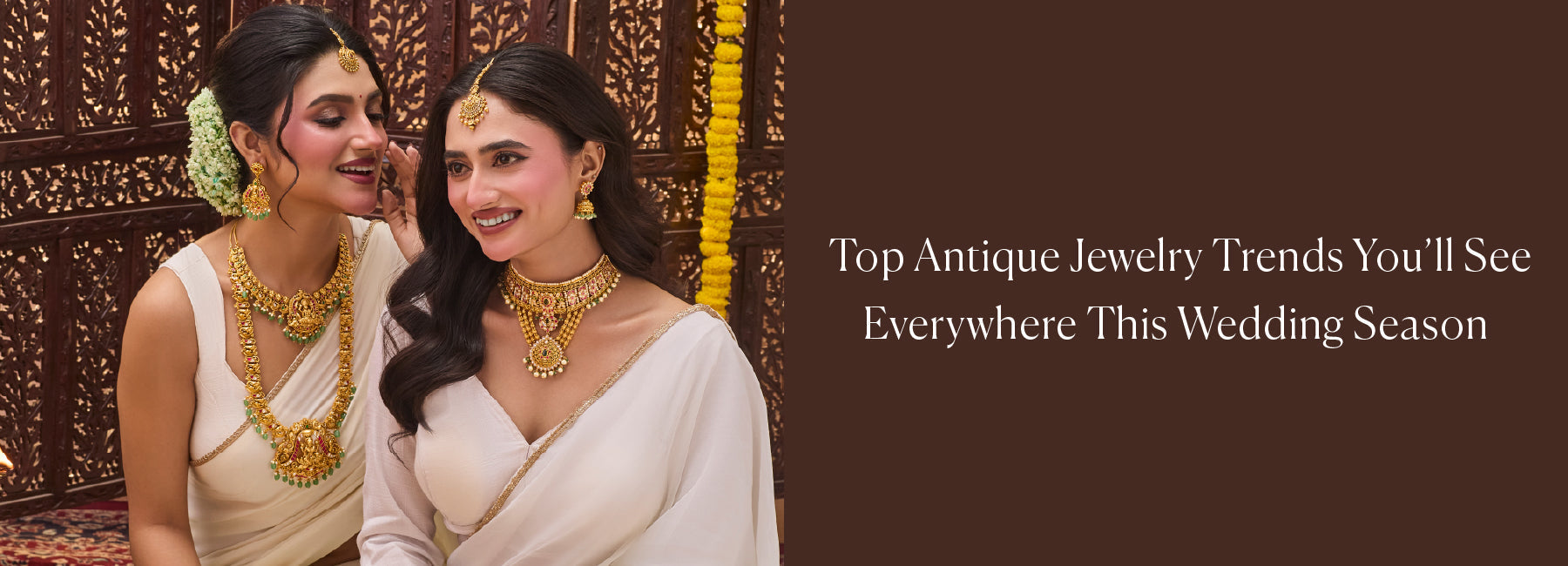Top Antique Jewelry Trends You’ll See Everywhere This Wedding Season