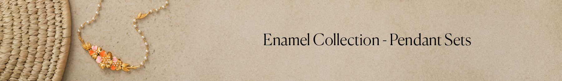 Enamel Collection - Pendant Sets