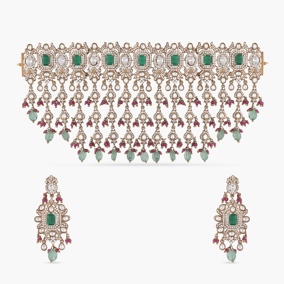 Amara Nakshatra CZ Bridal Set