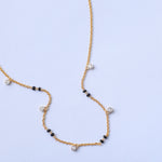 Dainty CZ Charms 925 Silver Mangalsutra