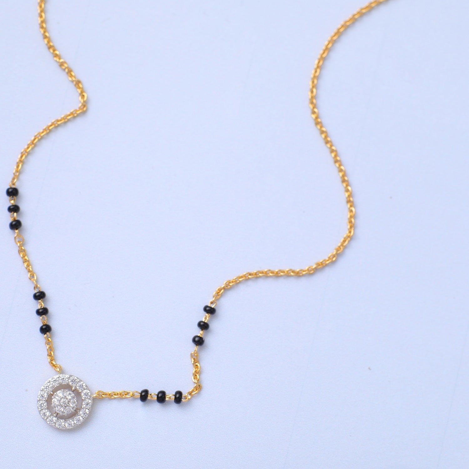 Forever Elegant CZ 925 Silver Mangalsutra