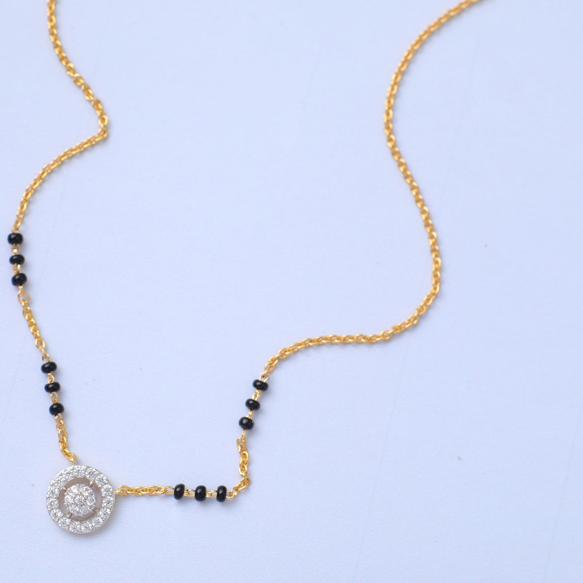 Forever Elegant CZ 925 Silver Mangalsutra