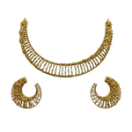 Charlotte CZ Antique Necklace Set