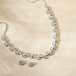 Elara Luminous CZ Necklace Set