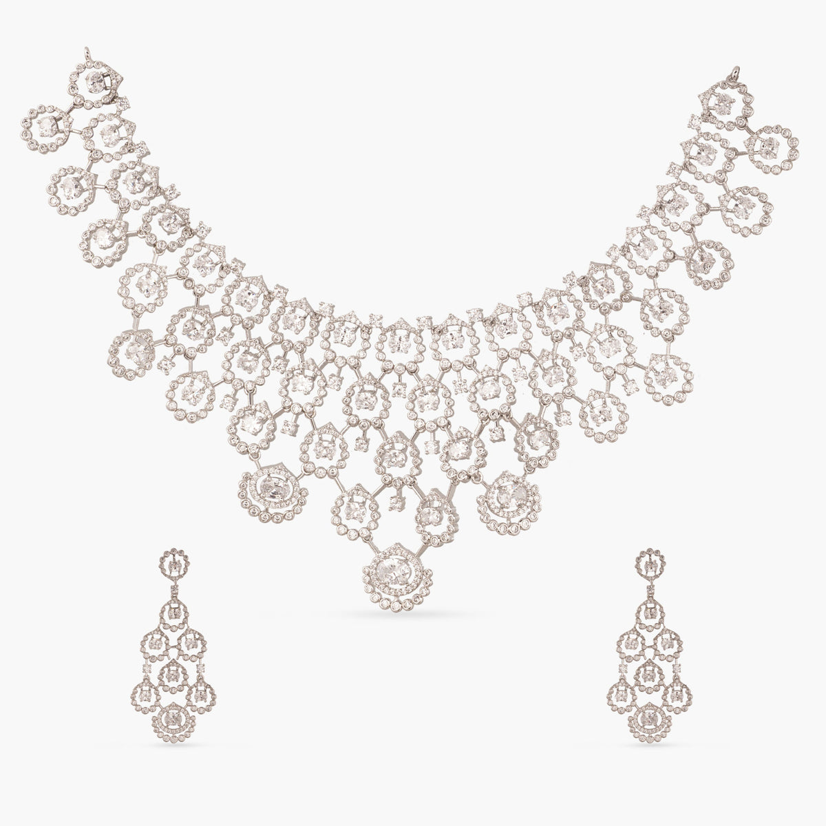 Ruhani Nakshatra CZ Necklace Set