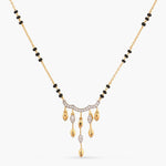 Dazzle Drops CZ 925 Silver Mangalsutra