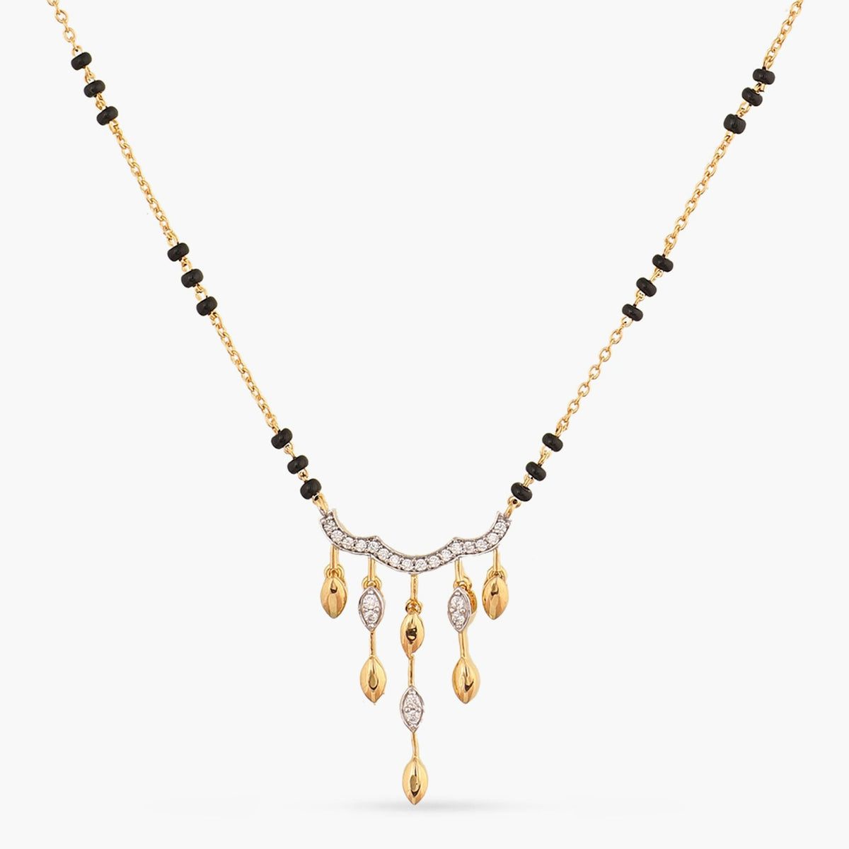 Dazzle Drops CZ 925 Silver Mangalsutra