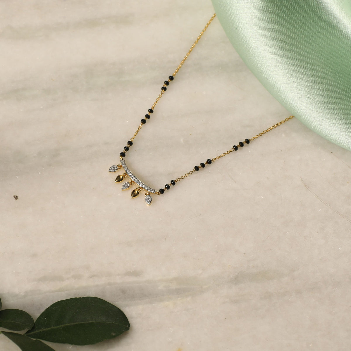 Arka CZ 925 Silver Mangalsutra