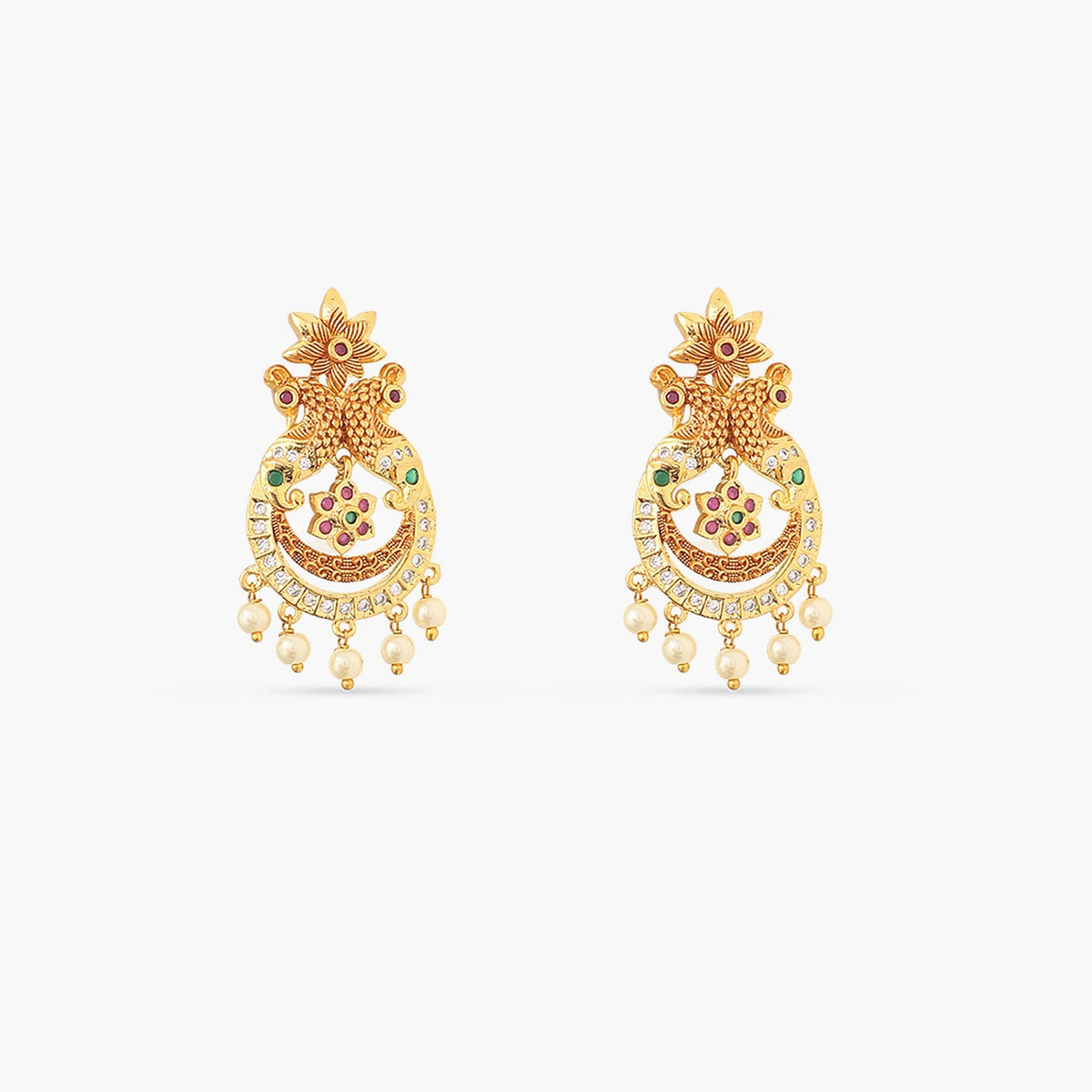 Hrida Nakshatra CZ Long Necklace Set