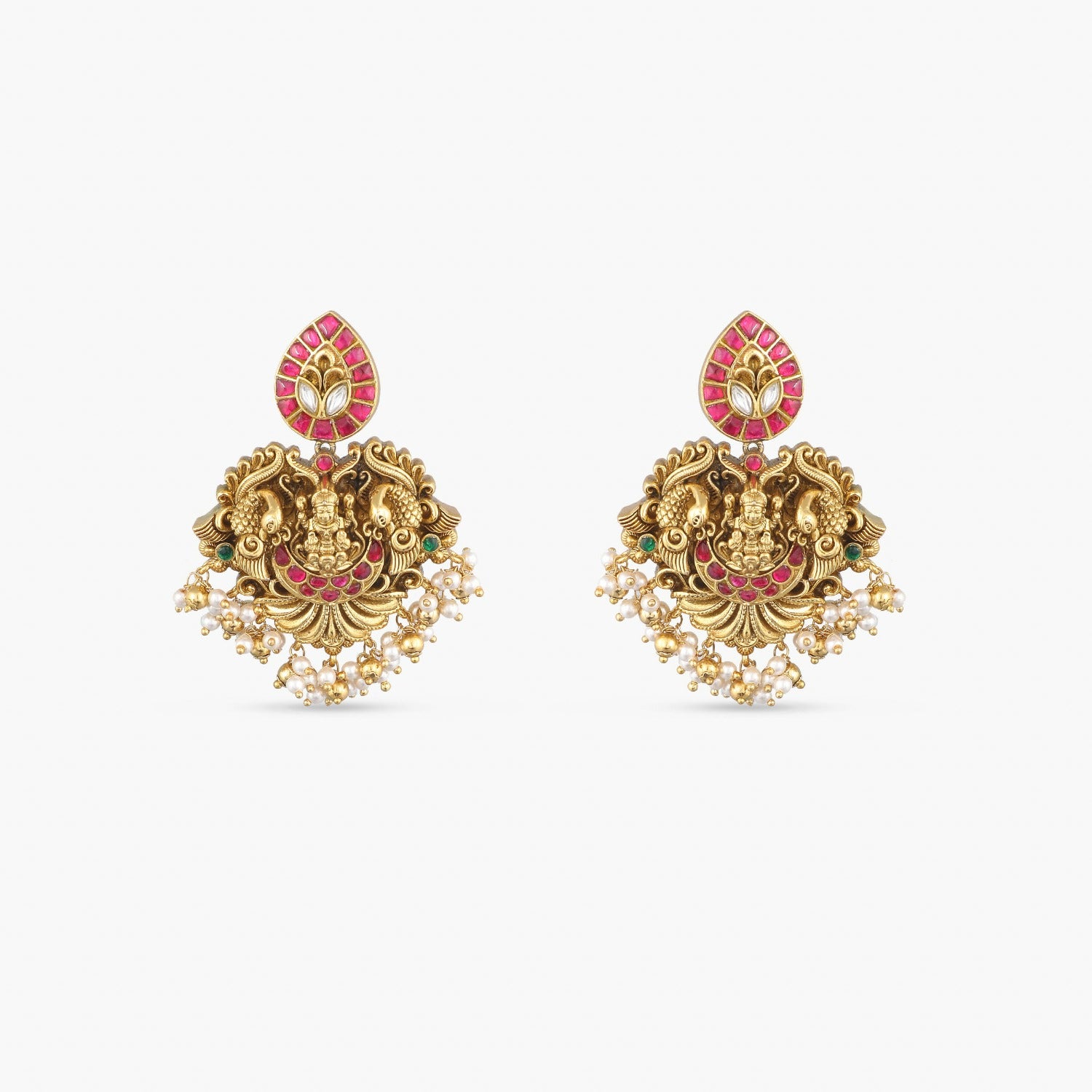 Gayatri Antique Temple Bridal Set