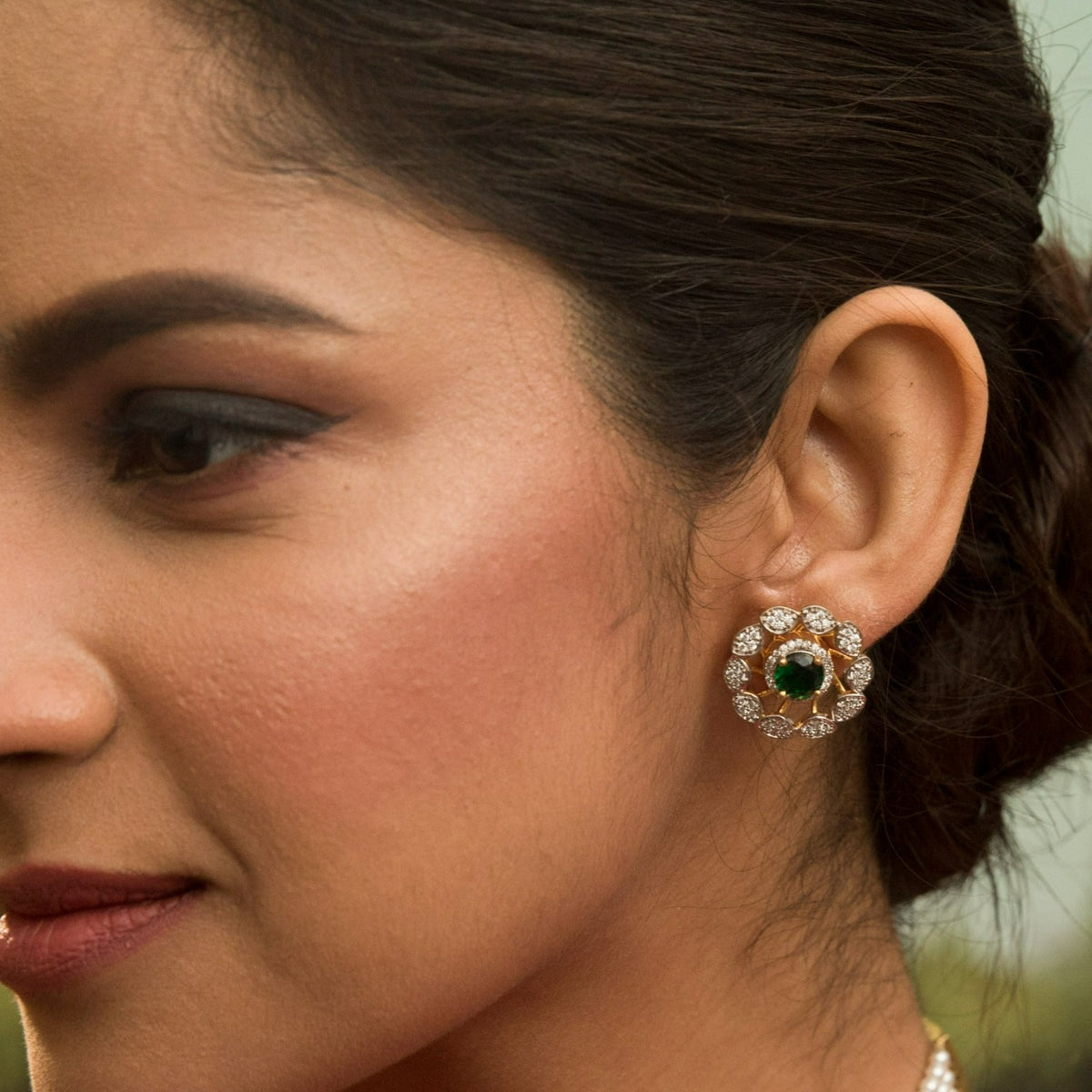 Rhea Nakshatra CZ Studs