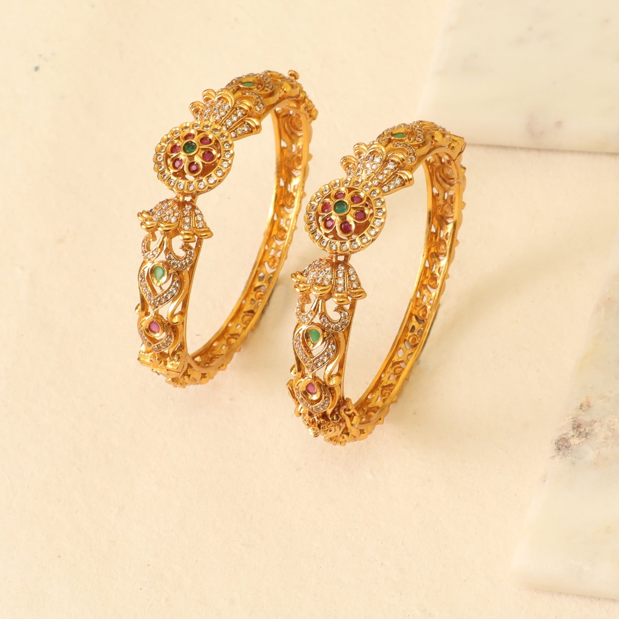 Traditional Gold Bangles Designs With Price