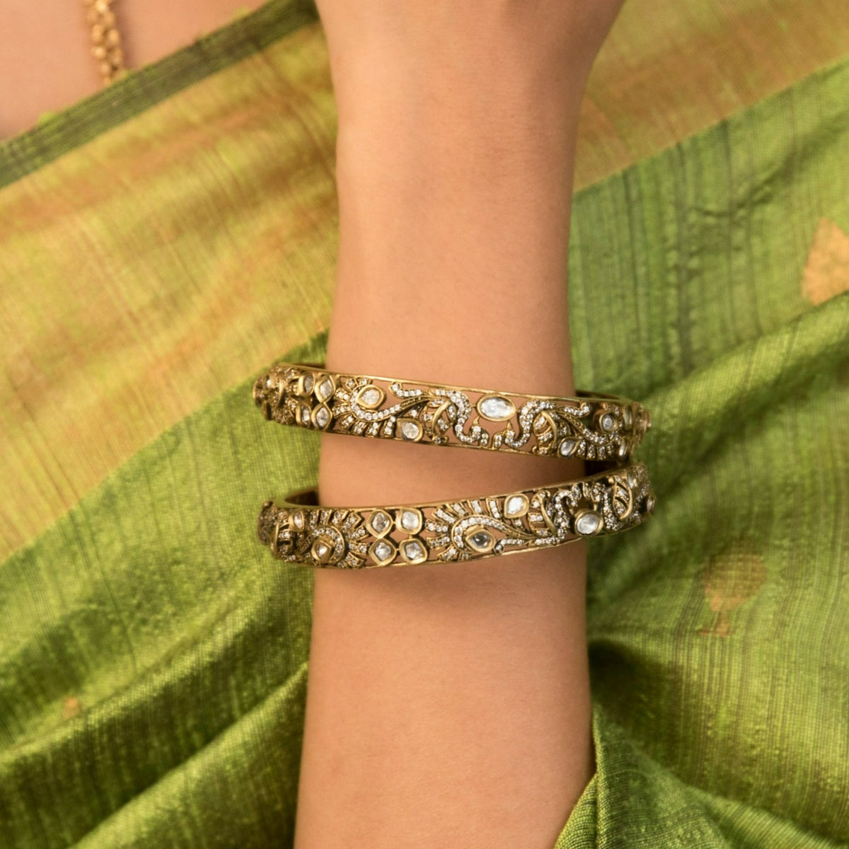 Rudra Nakshatra CZ Bangles