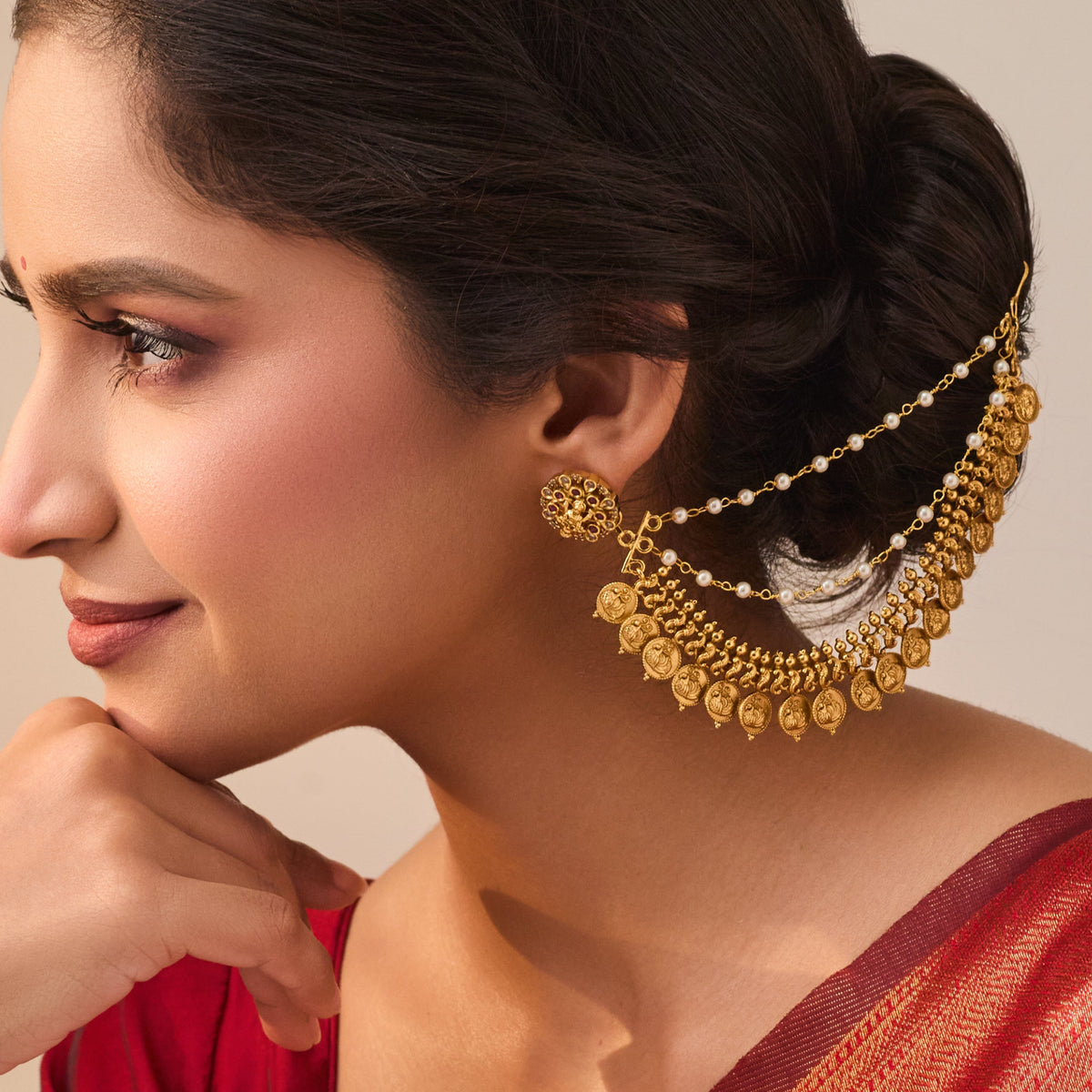 Lavini Antique Ear Chain