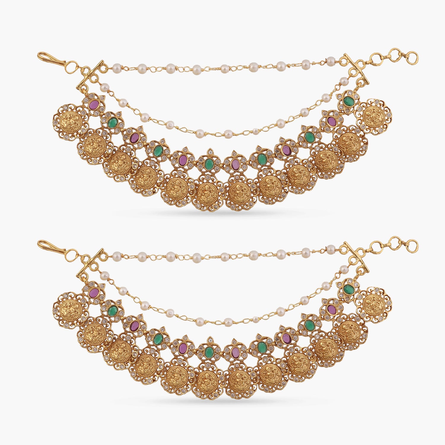 Dhriti Antique Ear Chain