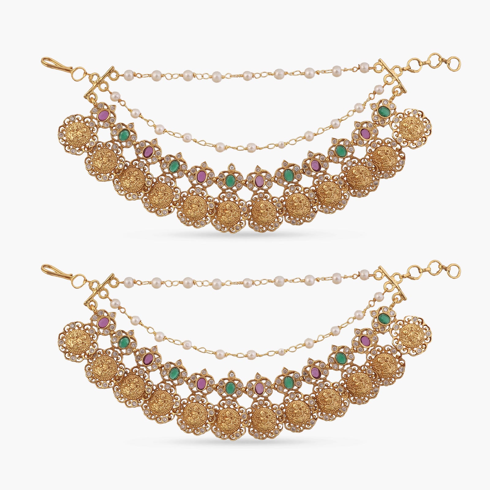 Dhriti Antique Ear Chain