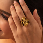 Aheli Antique Finger Ring