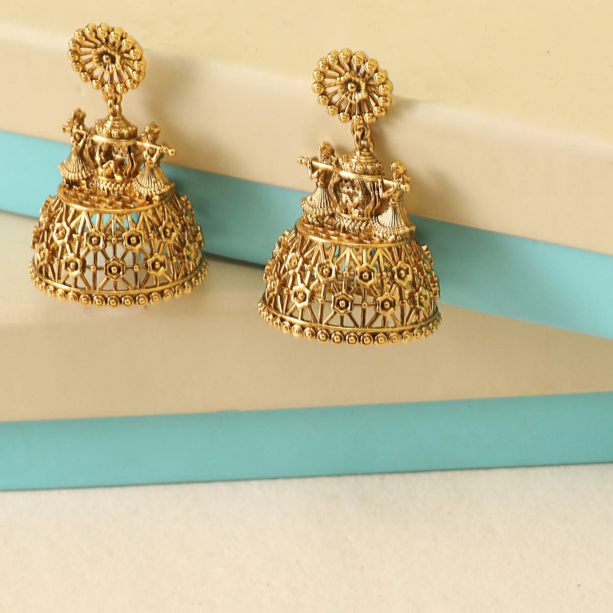 Vibhati Antique Earrings