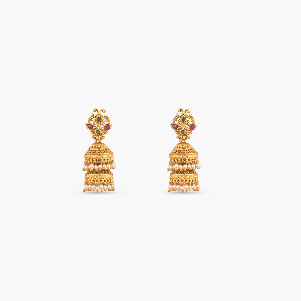Aarini Antique Jhumka Earrings