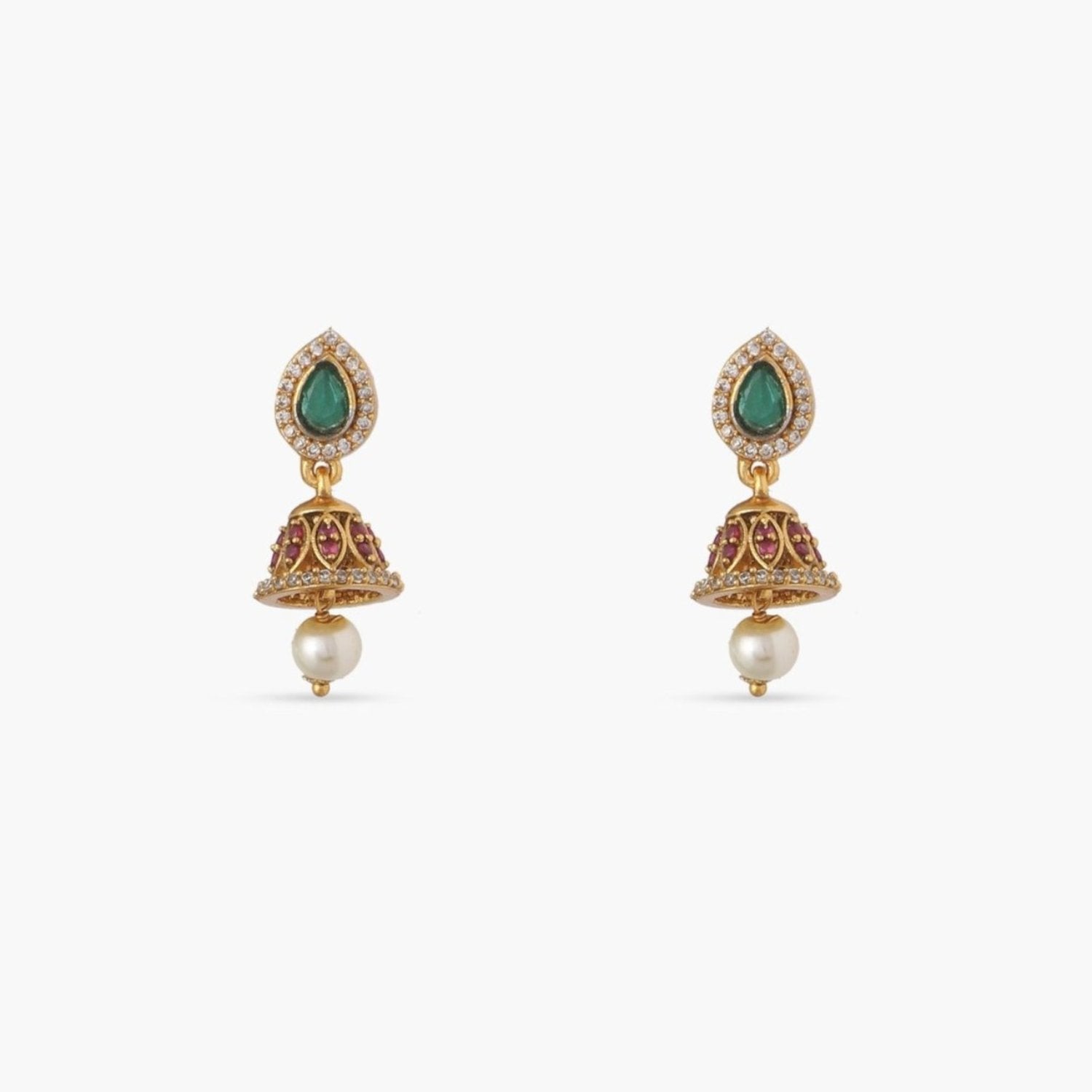 Apri Nakshatra CZ Mini Jhumki