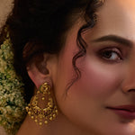 Avinka Antique Chandbali Earrings