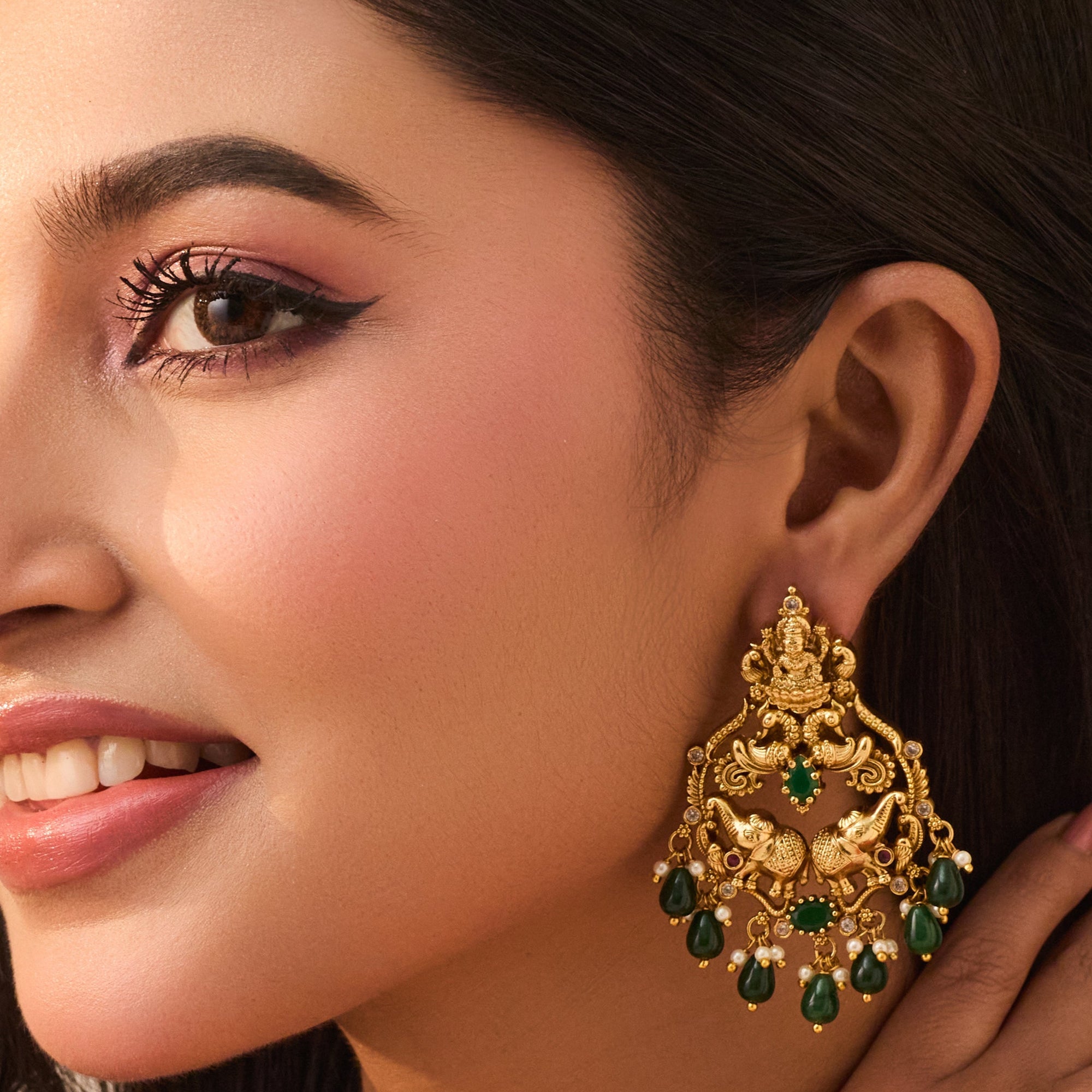 Snigdha Antique Drop Earrings