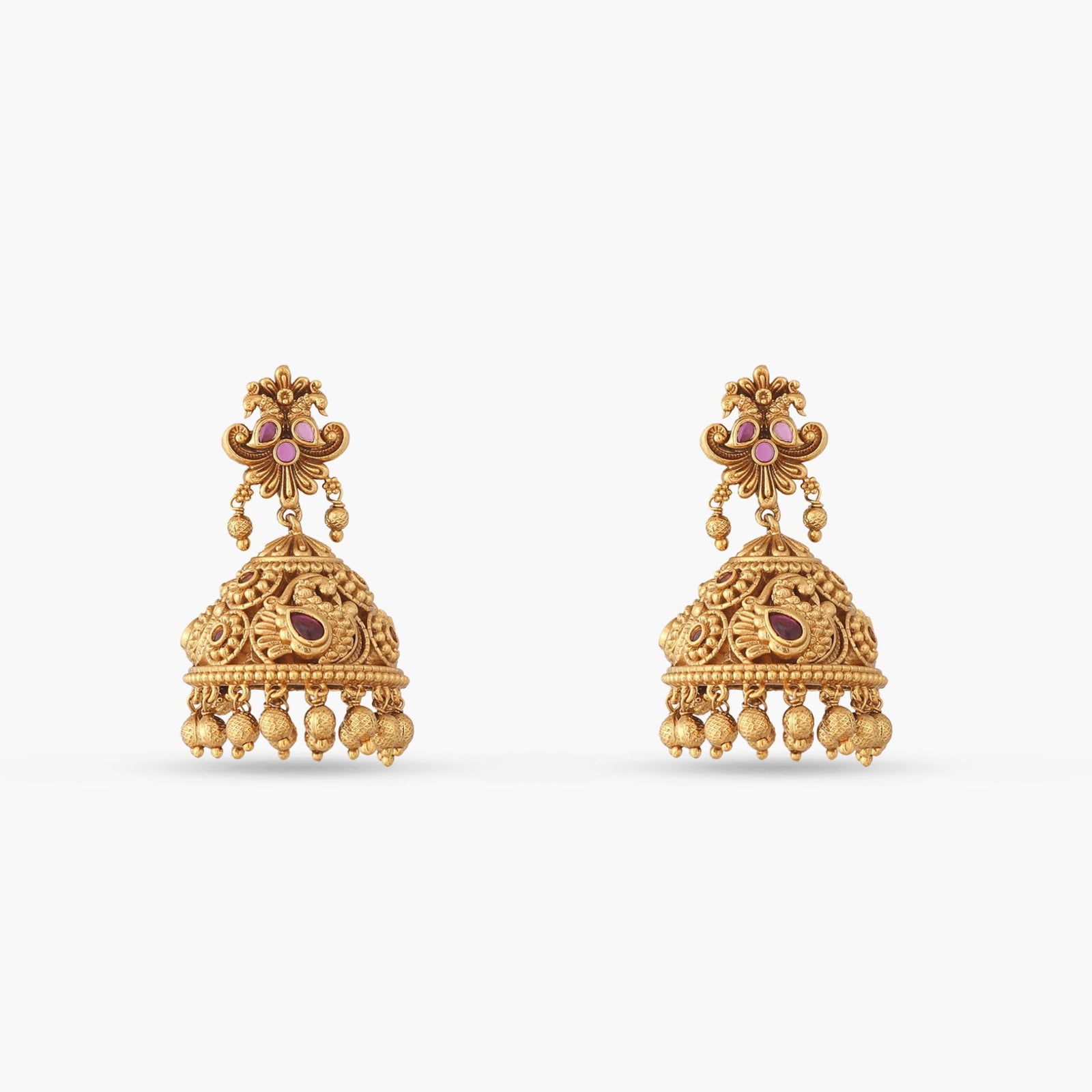 Rohini Antique Jhumka Earrings