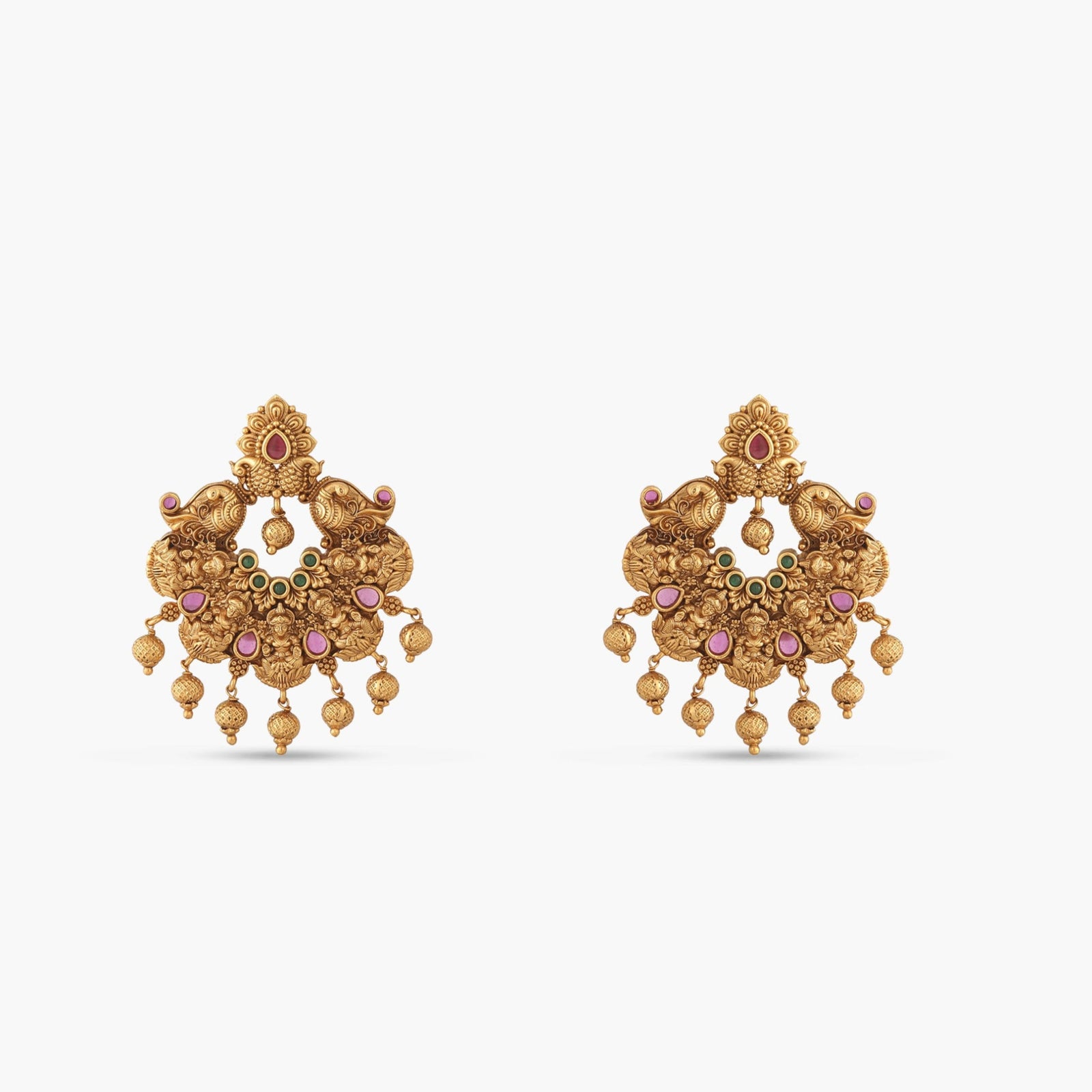 Anvitha Antique Chandbali Earrings