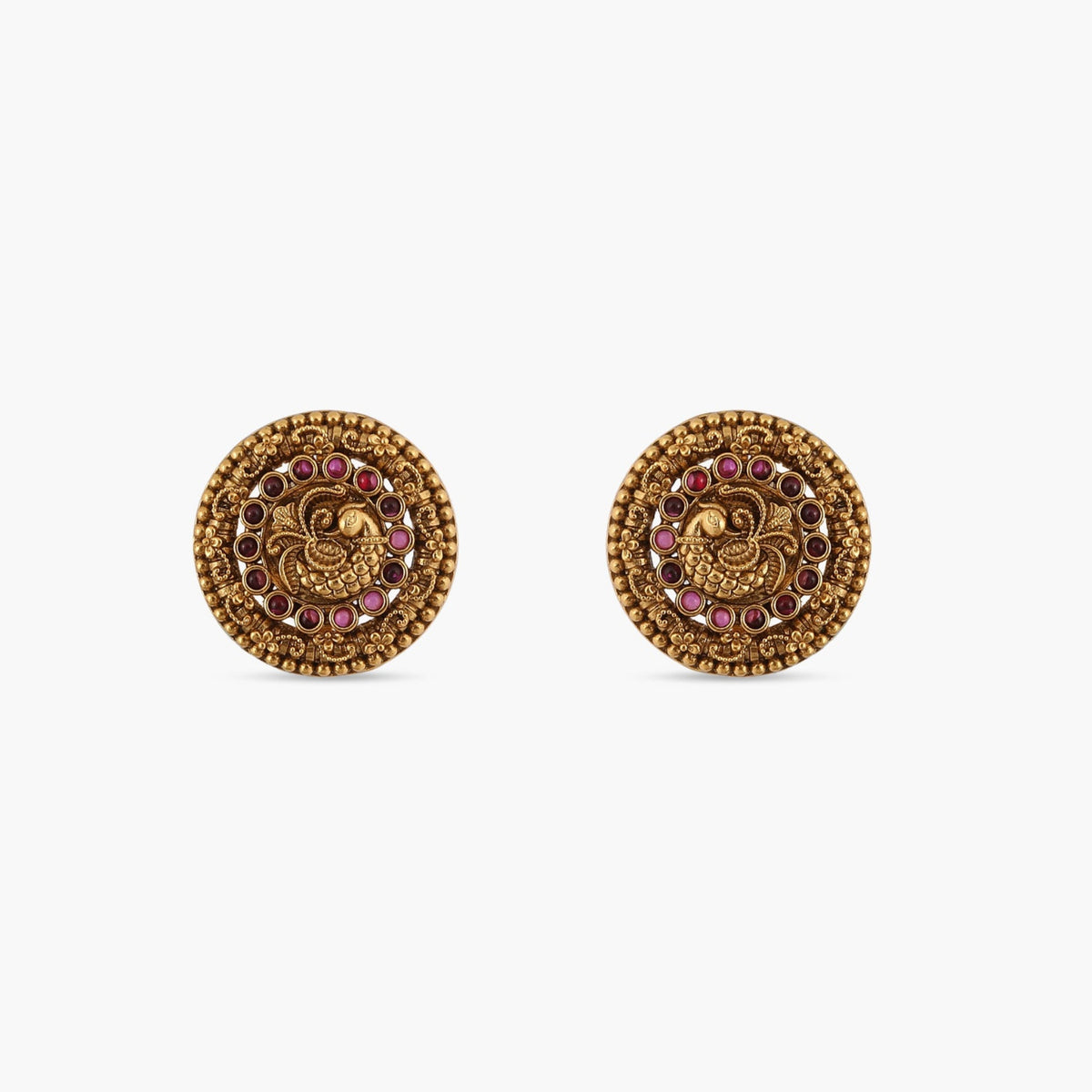 Neelakshi Antique Stud Earrings