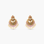 Ridhya Antique Chandbali Earrings