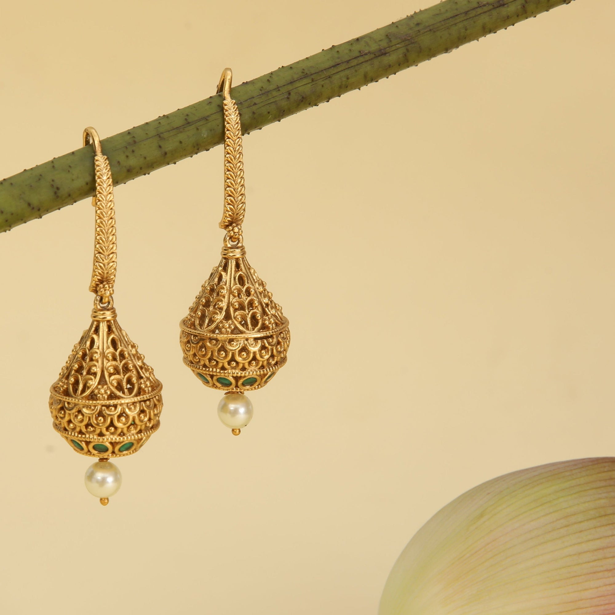 Ira Antique Drop Earrings