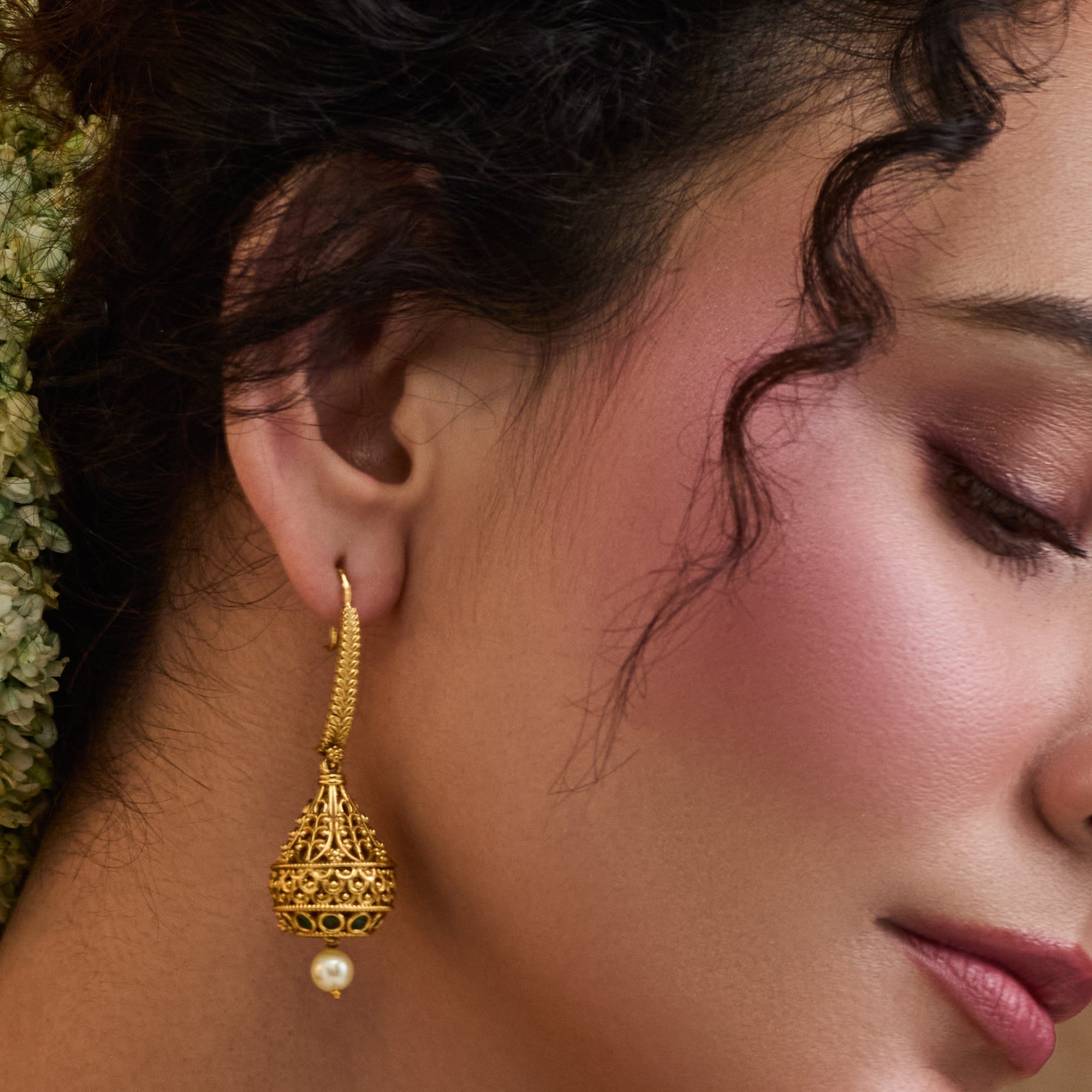 Ira Antique Drop Earrings