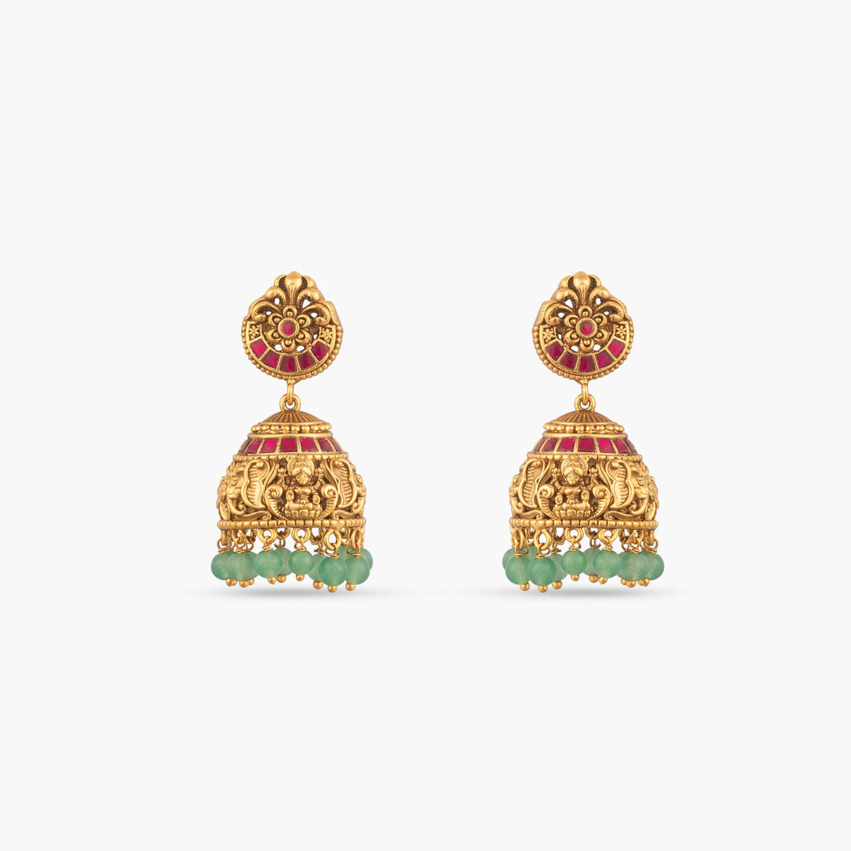 Aashrita Antique Jhumka Earrings