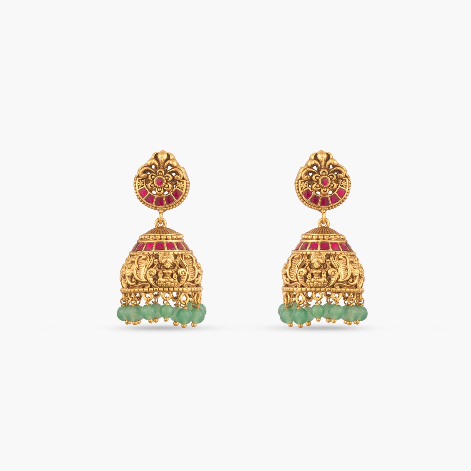 Aashrita Antique Jhumka Earrings