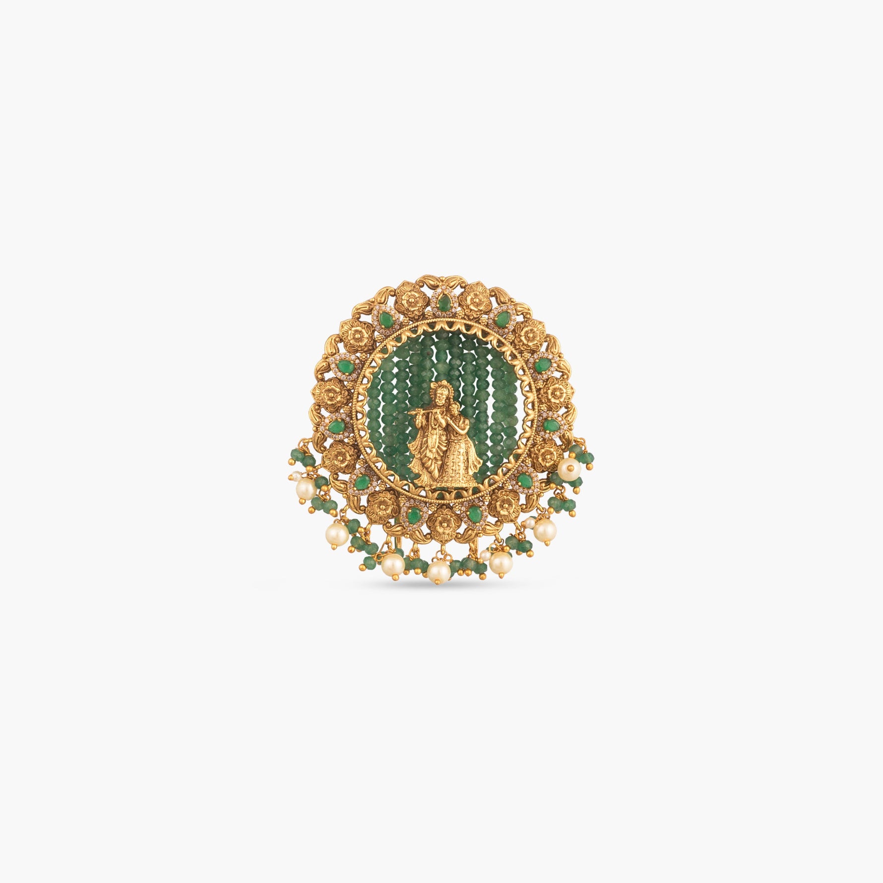 Radhika Antique Hair Brooch