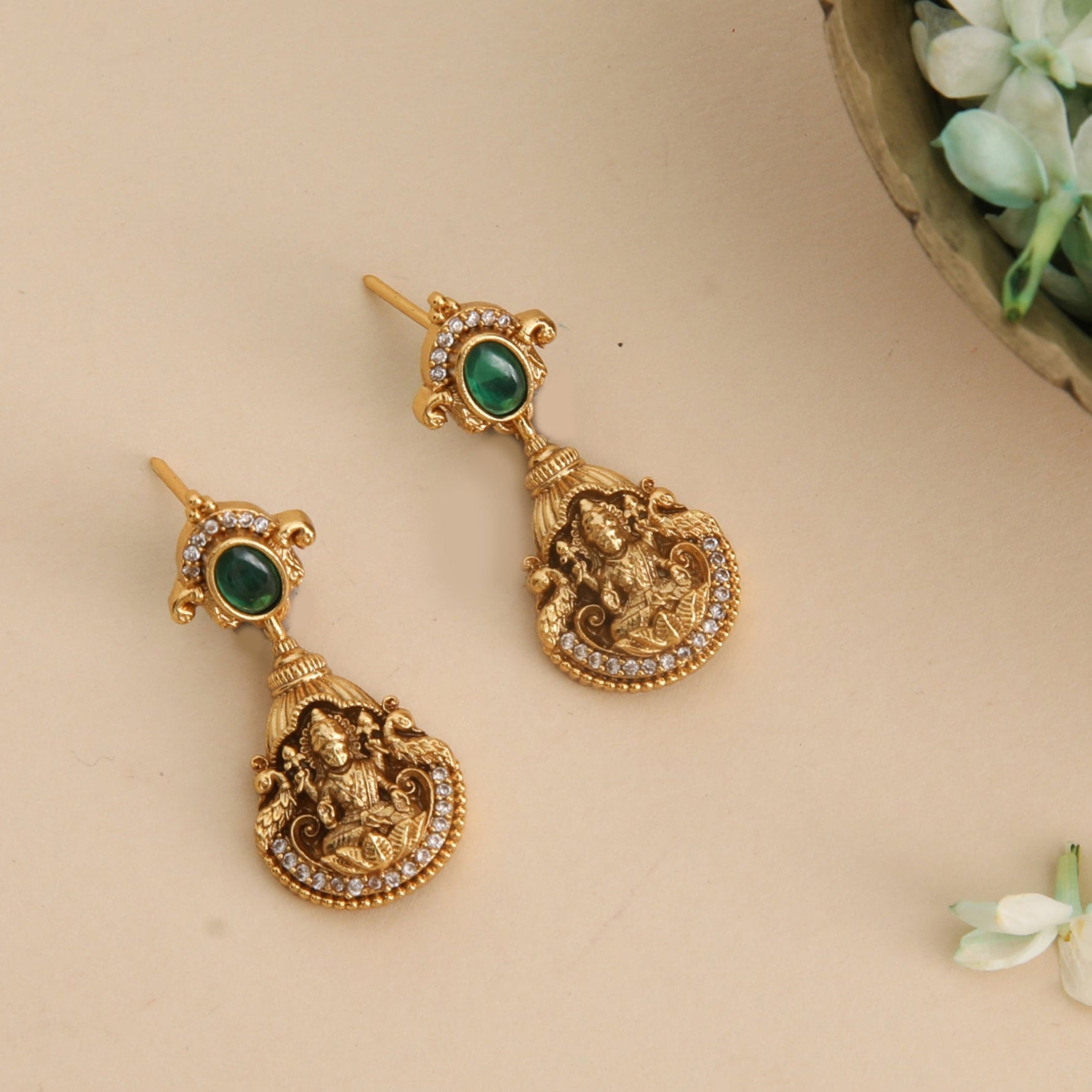 Shrishti Antique Drop Earrings