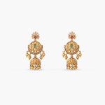 Amara Antique Jhumka Earrings