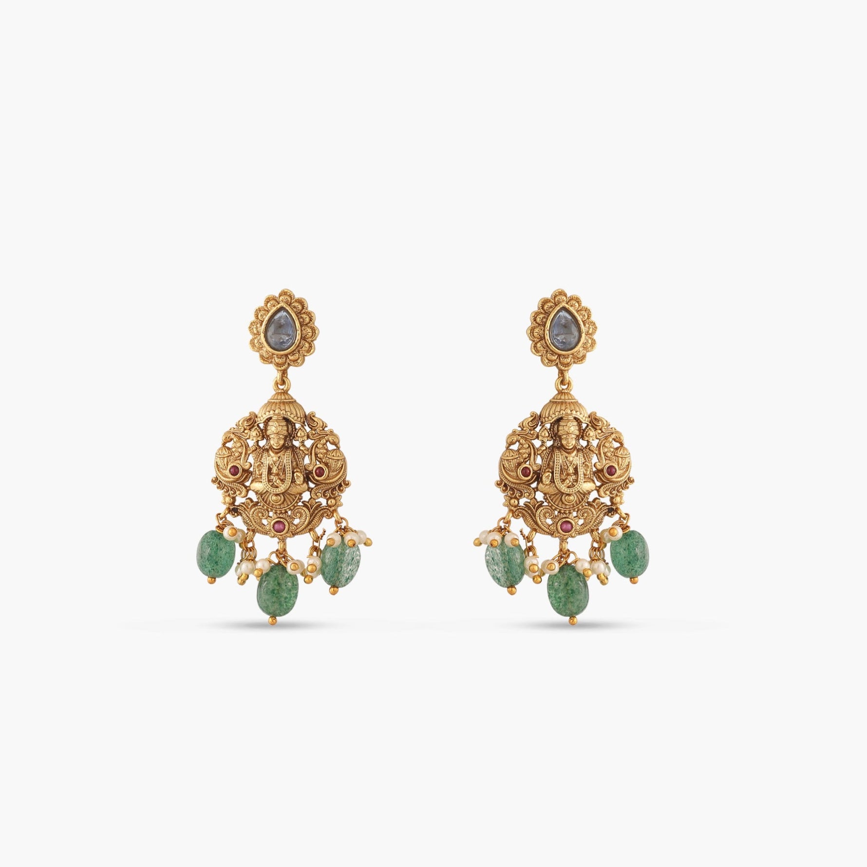 Maira Antique Drop Earrings