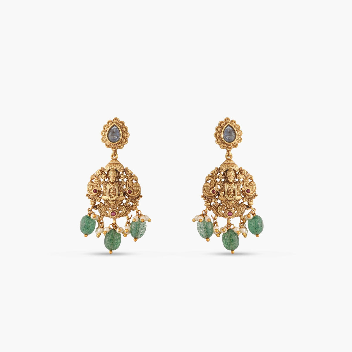 Maira Antique Drop Earrings