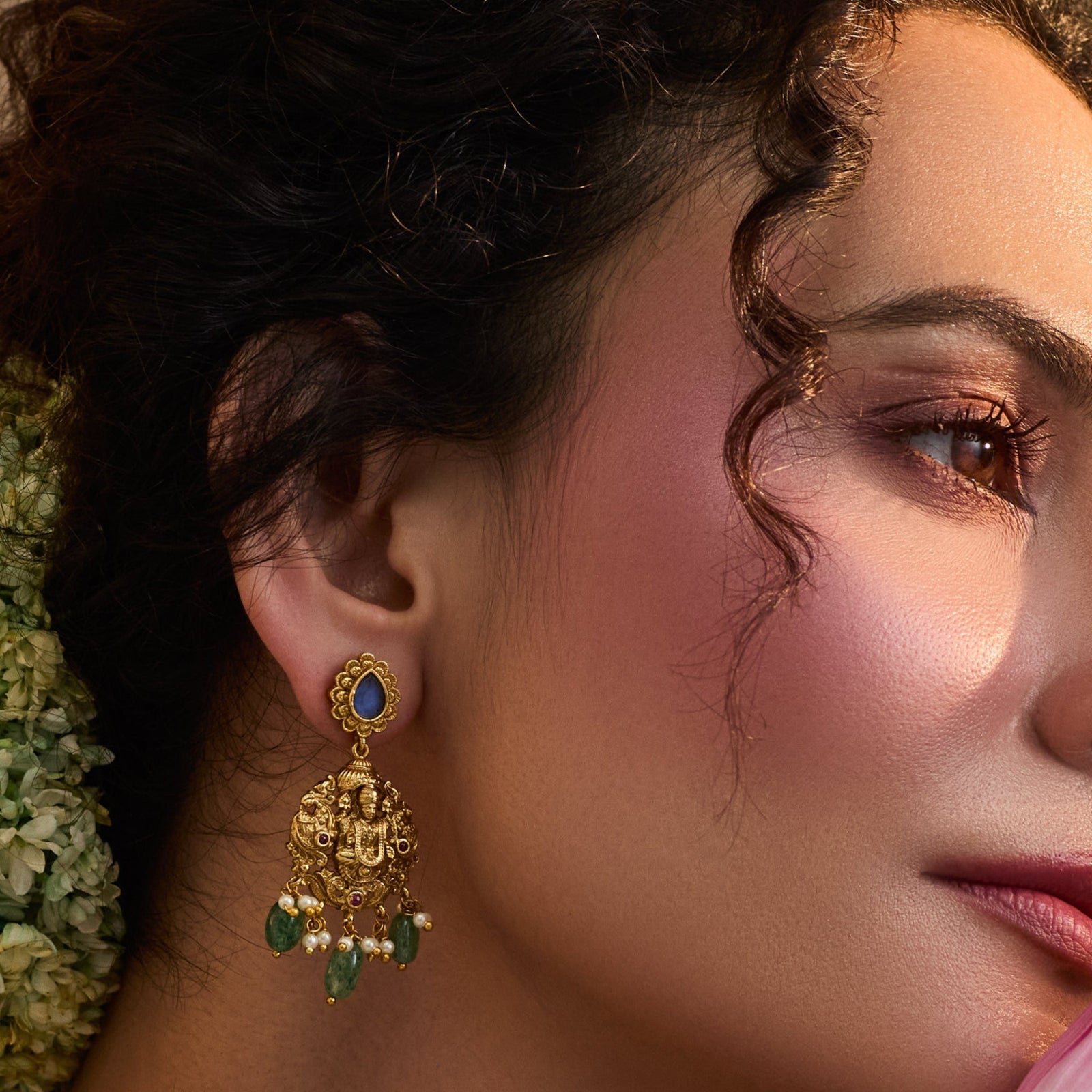 Maira Antique Drop Earrings