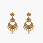 Ashira Antique Chandbali Earrings