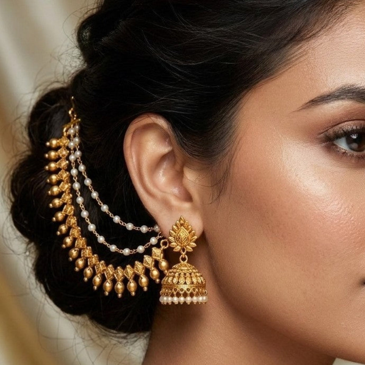 Ruhanika Antique Ear Chain