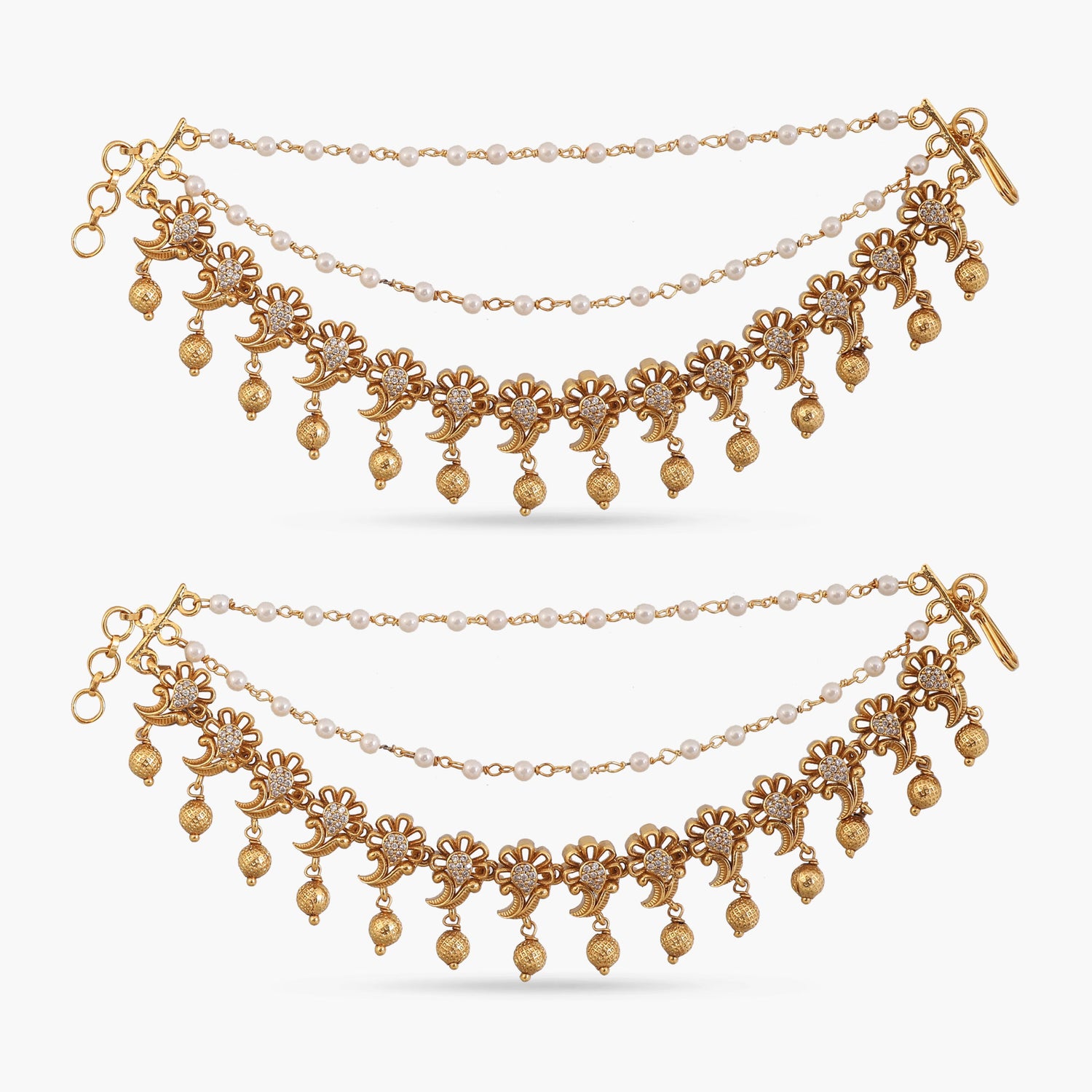 Pavitra Antique Ear Chain